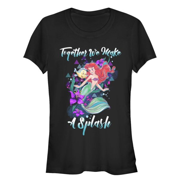 Junior’s The Little Mermaid Make a Splash T-Shirt