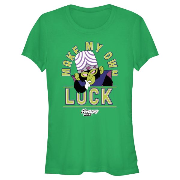 Junior’s The Powerpuff Girls Make My Own Luck T-Shirt