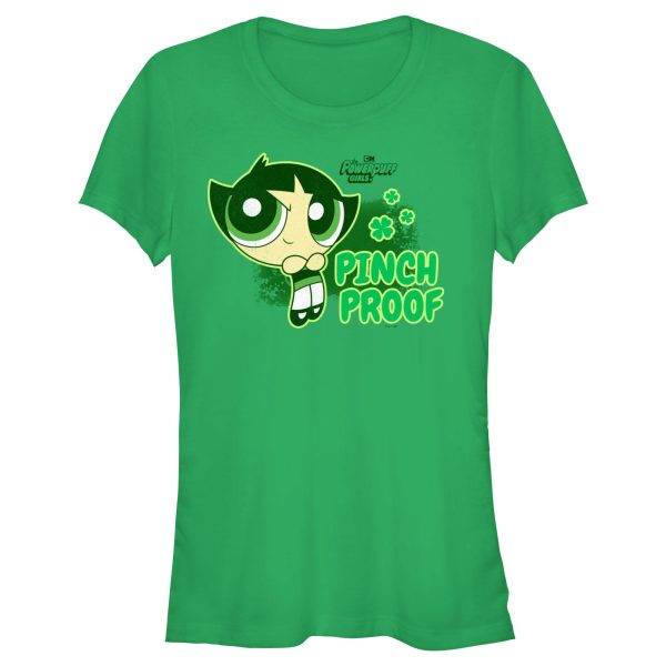 Junior’s The Powerpuff Girls Pinch Proof Buttercup T-Shirt