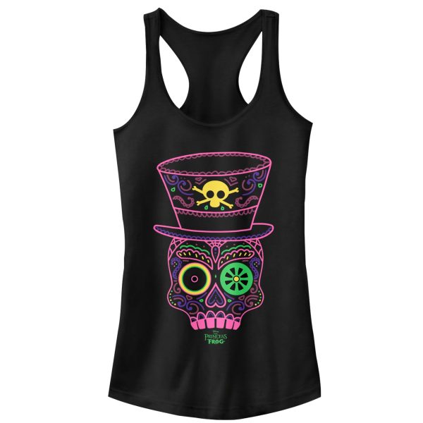 Junior’s The Princess and the Frog Sugar Skull Racerback Tank Top