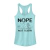 Junior’s The Ren & Stimpy Show Nope Not Today Racerback Tank Top