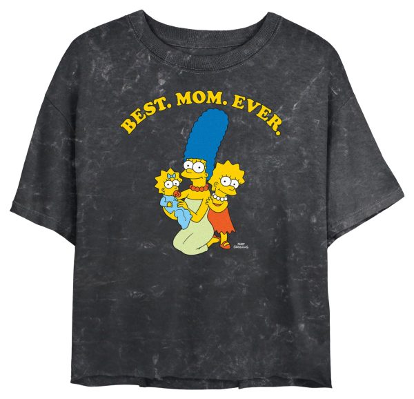 Junior’s The Simpsons Best Mom Trio T-Shirt