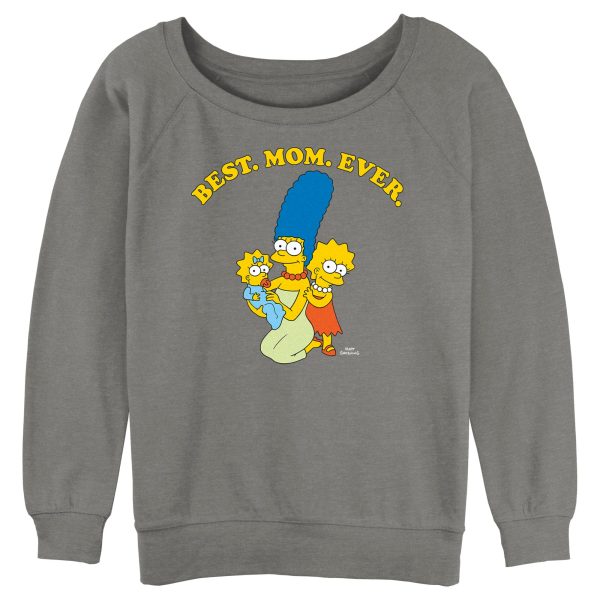 Junior’s The Simpsons Marge Best Mom Ever Sweatshirt