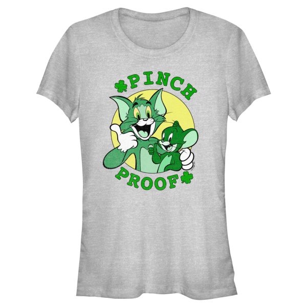 Junior’s Tom and Jerry Pinch Proof T-Shirt