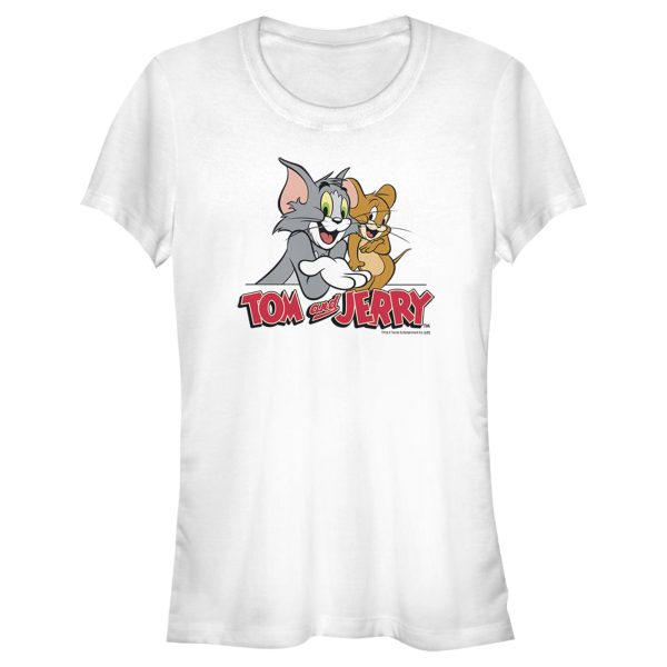 Junior’s Tom and Jerry Tom and Jerry Best Friends T-Shirt