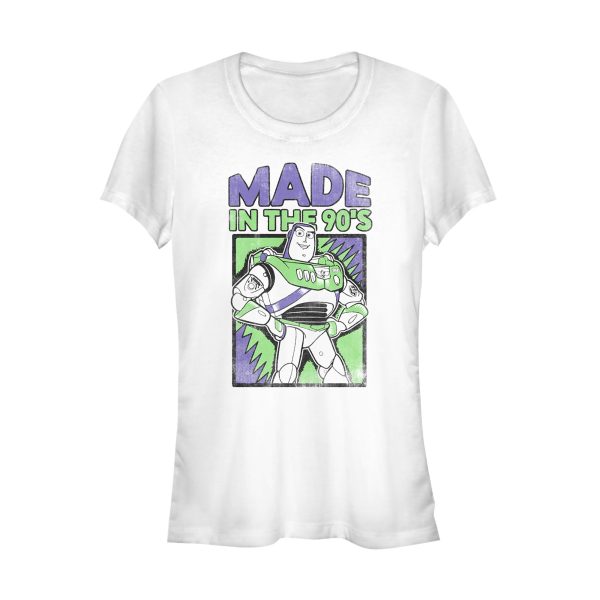 Junior’s Toy Story Buzz Lightyear Made in 90s T-Shirt