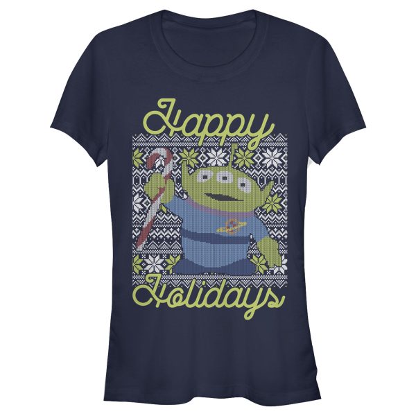 Junior’s Toy Story Christmas Alien Holidays T-Shirt