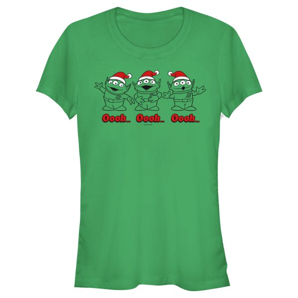 Junior’s Toy Story Christmas Santa Aliens T-Shirt