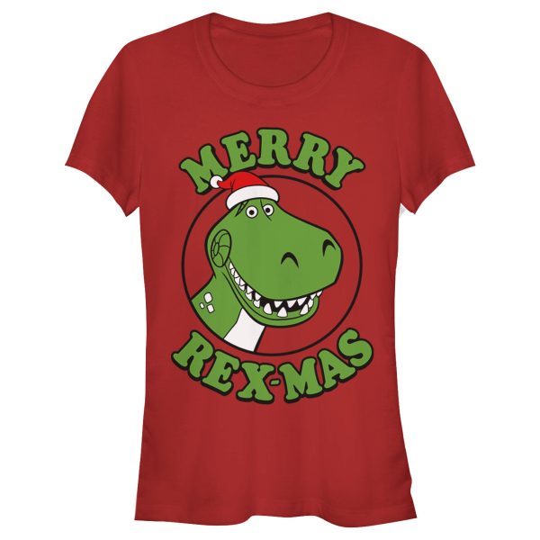 Junior’s Toy Story Christmas Santa Rex T-Shirt