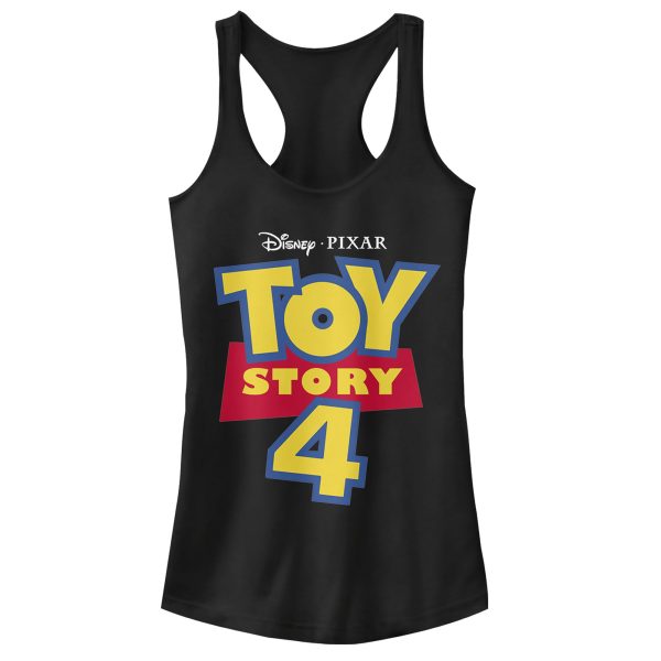 Junior’s Toy Story Classic Logo Racerback Tank Top