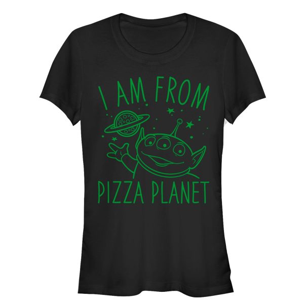 Junior’s Toy Story Come in Peace from Pizza Planet T-Shirt