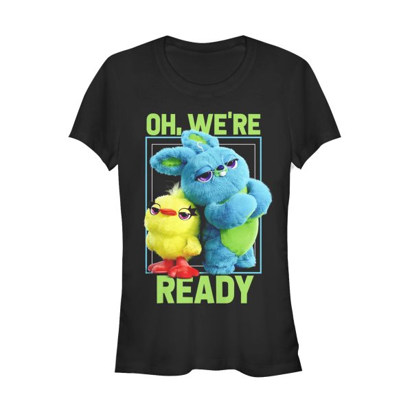 Junior’s Toy Story Ducky & Bunny Ready Pose T-Shirt