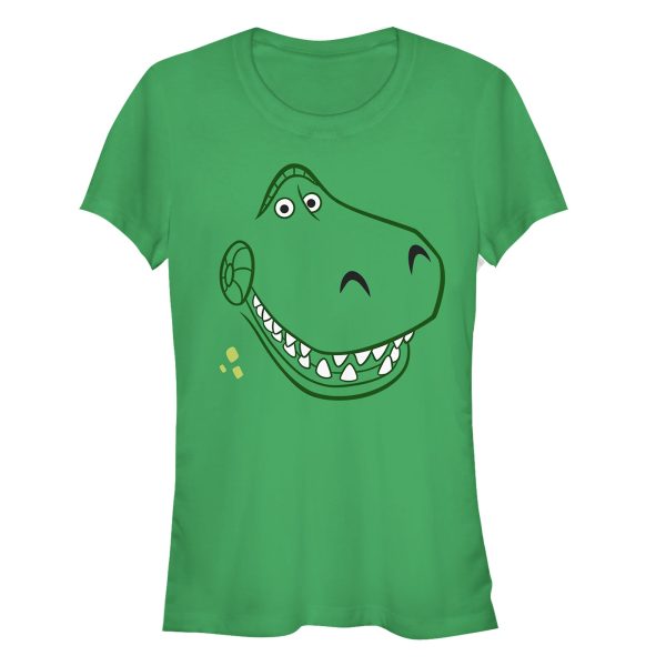 Junior’s Toy Story Grinning Rex Face T-Shirt