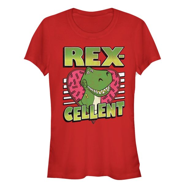 Junior’s Toy Story Valentine Rex-Cellent T-Shirt