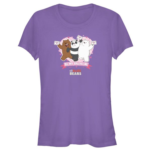 Junior’s We Bare Bears Be My Valentine T-Shirt