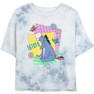 Junior’s Winnie the Pooh Retro Spring Eeyore T-Shirt