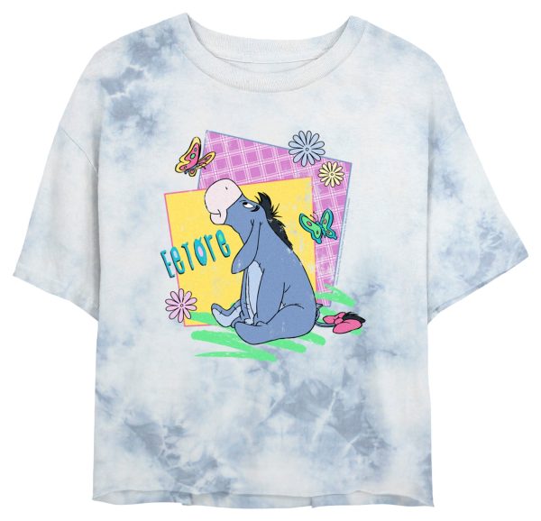 Junior’s Winnie the Pooh Retro Spring Eeyore T-Shirt