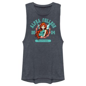 Junior’s Winx Club Alfea Collage Bloom Festival Muscle Tee
