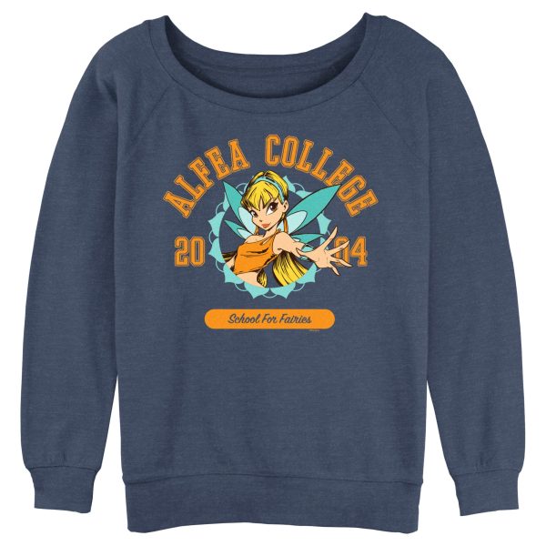 Junior’s Winx Club Alfea Collage Stella Sweatshirt