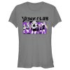 Junior’s Winx Club Black and Purple Group Shot T-Shirt