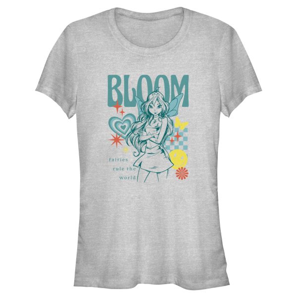 Junior’s Winx Club Bloom Fairies Rule the World T-Shirt