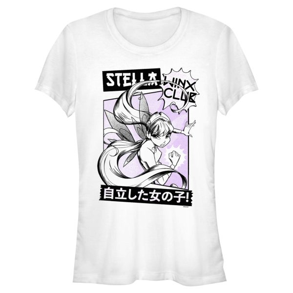 Junior’s Winx Club Stella Independent Girl T-Shirt