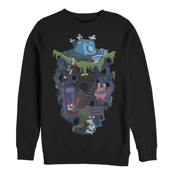 Men’s Aaahh!!! Real Monsters Underground Lair Sweatshirt