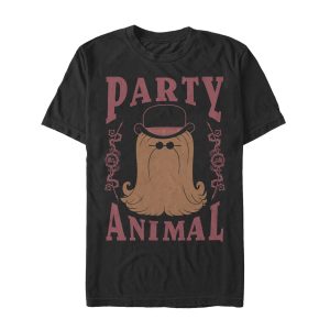 Men’s Addams Family Cousin Itt Party Animal T-Shirt