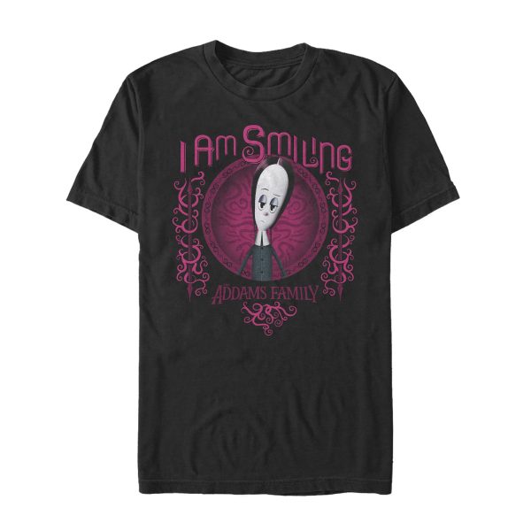 Men’s Addams Family Wednesday I Am Smiling T-Shirt