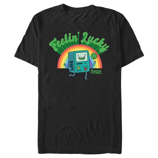 Men’s Adventure Time Feelin’ Lucky BMO T-Shirt