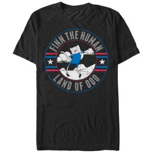 Men’s Adventure Time Finn the Human Land of Ooo T-Shirt