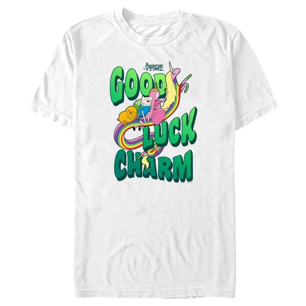 Men’s Adventure Time Good Luck Charm T-Shirt