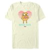 Men’s Adventure Time Valentine’s Day Jake Being Cute T-Shirt