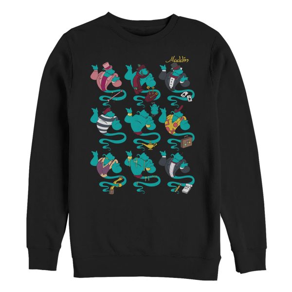 Men’s Aladdin Genie Fashion Show Sweatshirt