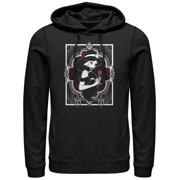 Men’s Aladdin Jasmine Rose Pull Over Hoodie