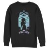 Men’s Aladdin Jasmine Watercolor Silhouette Sweatshirt