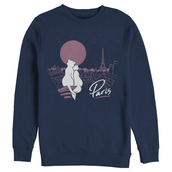 Men’s Aristocats Duchess and Thomas Love in Paris Sweatshirt