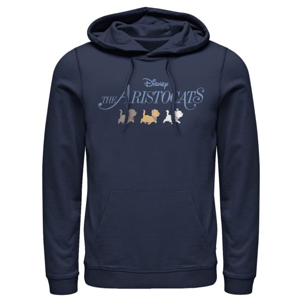 Men’s Aristocats Kitten Strut Movie Logo Pull Over Hoodie