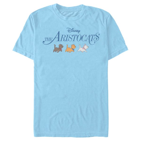 Men’s Aristocats Kitten Strut Movie Logo T-Shirt