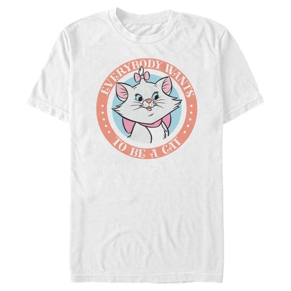 Men’s Aristocats Marie Everybody Wants To Be A Cat T-Shirt