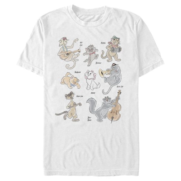 Men’s Aristocats The Whole Cat Crew T-Shirt