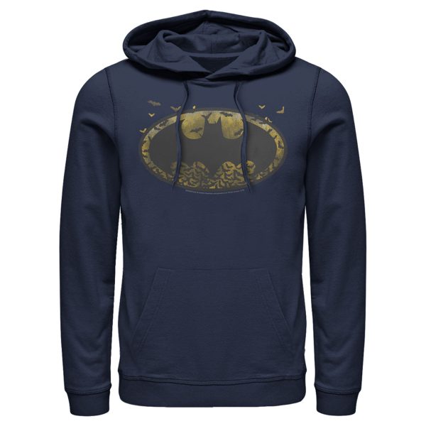 Men’s Batman Bat Colony Logo Pull Over Hoodie