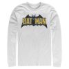 Men’s Batman Caped Crusader Logo Long Sleeve Shirt