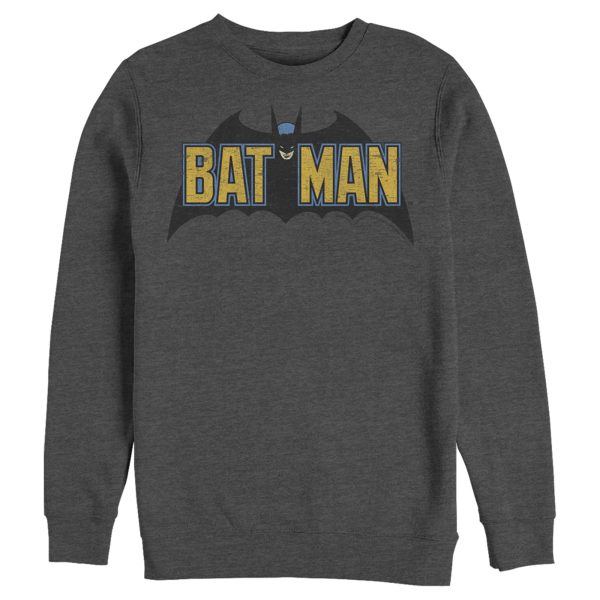 Men’s Batman Caped Crusader Logo Sweatshirt