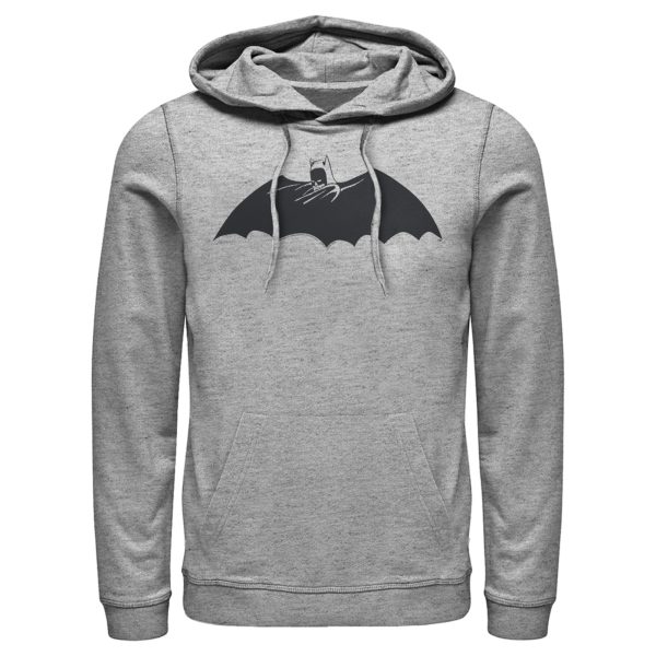 Men’s Batman Caped Crusader Silhouette Pull Over Hoodie