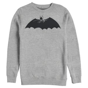 Men’s Batman Caped Crusader Silhouette Sweatshirt