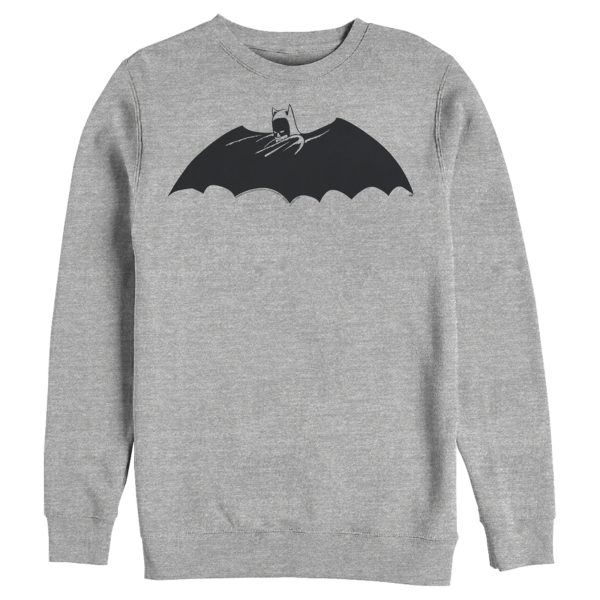 Men’s Batman Caped Crusader Silhouette Sweatshirt