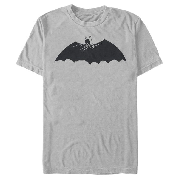 Men’s Batman Caped Crusader Silhouette T-Shirt