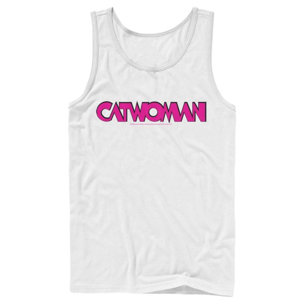 Men’s Batman Catwoman Logo Tank Top