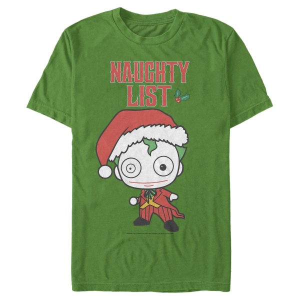 Men’s Batman Christmas Joker Naughty T-Shirt